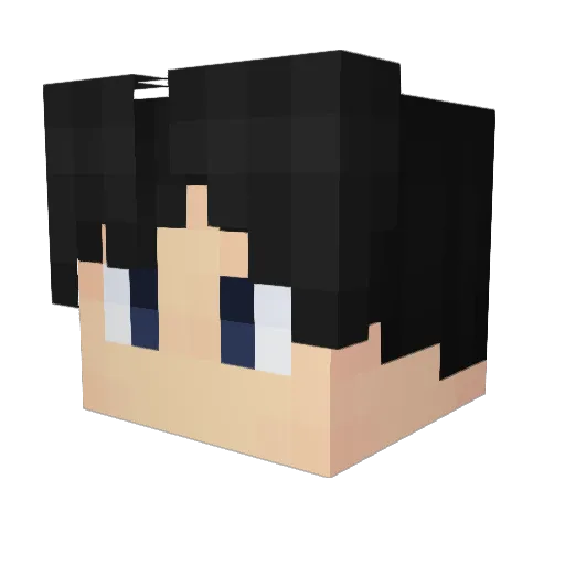 Michaelmcchill Minecraft avatar head, 3D render