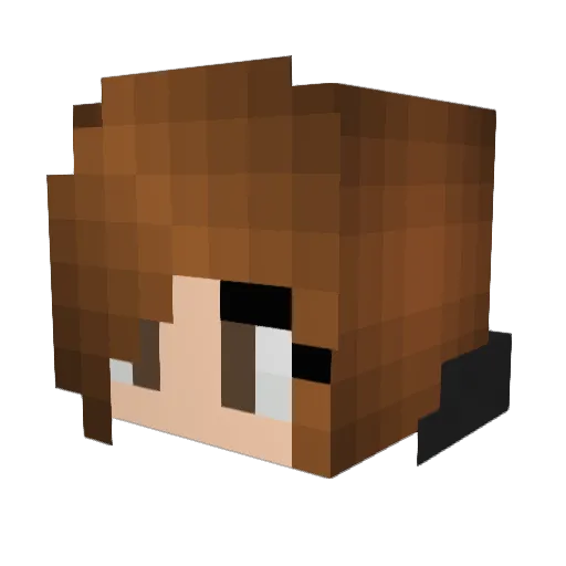 Michaelrazor34 Minecraft avatar head, 3D render