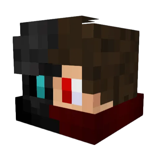 MichaelsMom70 Minecraft avatar head, 3D render