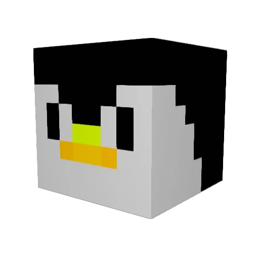 Michaelt56 Minecraft avatar head, 3D render