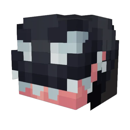 MichalJ500 Minecraft avatar head, 3D render