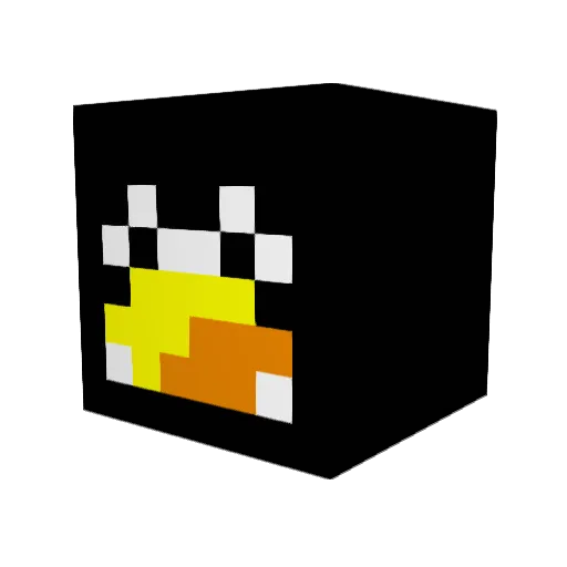 Michal_S_2003 Minecraft avatar head, 3D render