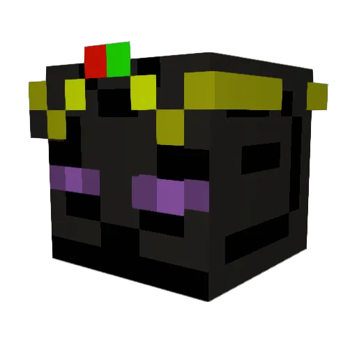 MichalisTs Minecraft avatar head, 3D render