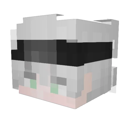 Michas0_0 Minecraft avatar head, 3D render