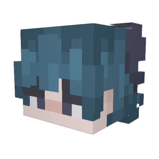 Micheal_1005 Minecraft avatar head, 3D render