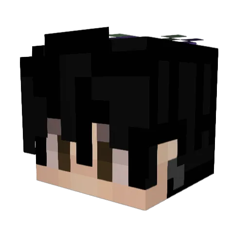 Michealkar29 Minecraft avatar head, 3D render