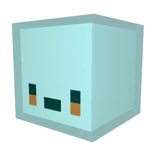MicheelSN Minecraft avatar head, 3D render