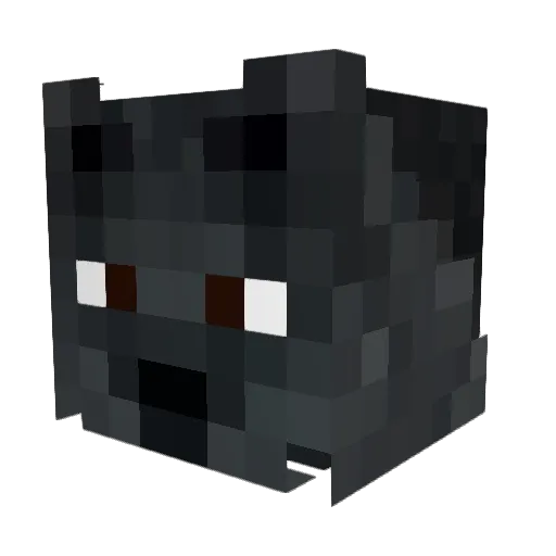MichelExtreme Minecraft avatar head, 3D render