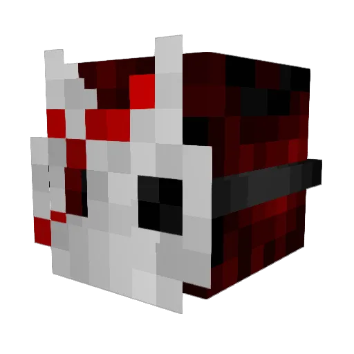 MichelKip Minecraft avatar head, 3D render