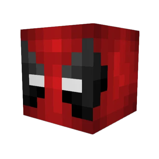 MichellaSS Minecraft avatar head, 3D render