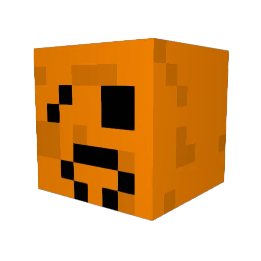 Michimoto Minecraft avatar head, 3D render
