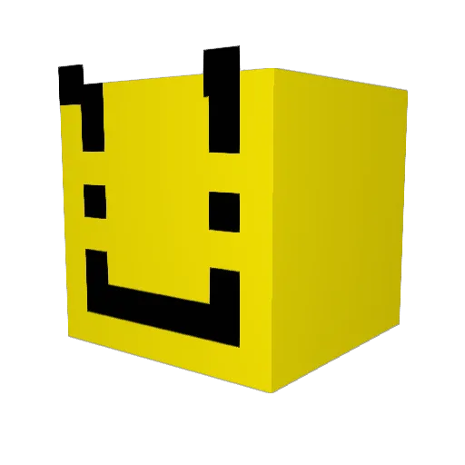 Michpo Minecraft avatar head, 3D render