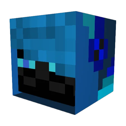 Mici05 Minecraft avatar head, 3D render