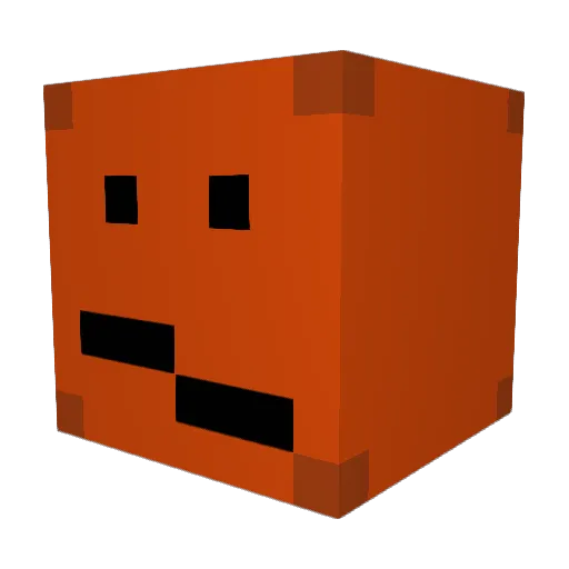 Micia14 Minecraft avatar head, 3D render