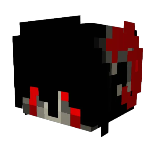 Micin17 Minecraft avatar head, 3D render