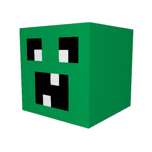 MickJayden Minecraft avatar head, 3D render