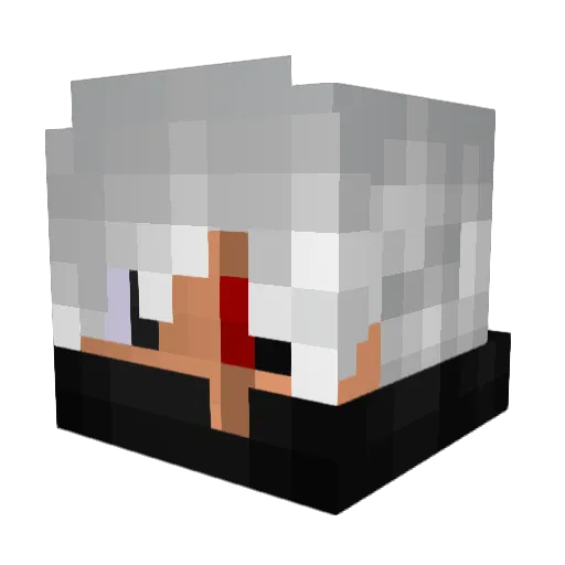 Micka06300 Minecraft avatar head, 3D render