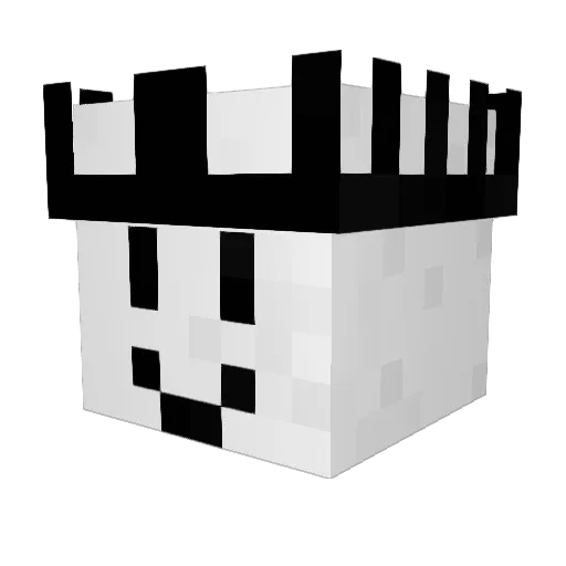 Mickael_11 Minecraft avatar head, 3D render