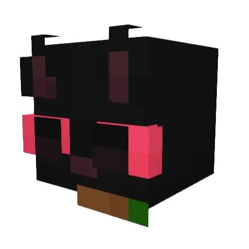 MickeC7 Minecraft avatar head, 3D render