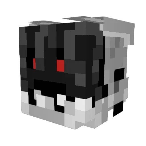 MickeyField05 Minecraft avatar head, 3D render