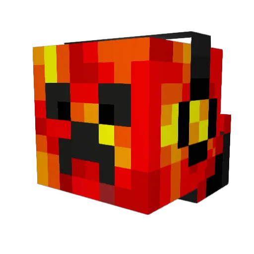 MickeyMausx Minecraft avatar head, 3D render