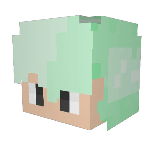 Mickey_man2686 Minecraft avatar head, 3D render