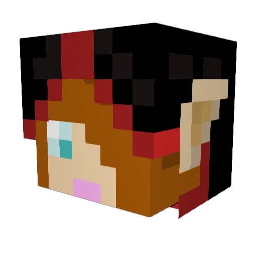 MickeyyyMars Minecraft avatar head, 3D render