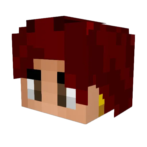 MicklePickle398 Minecraft avatar head, 3D render