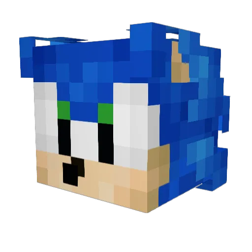 Micky_xO Minecraft avatar head, 3D render