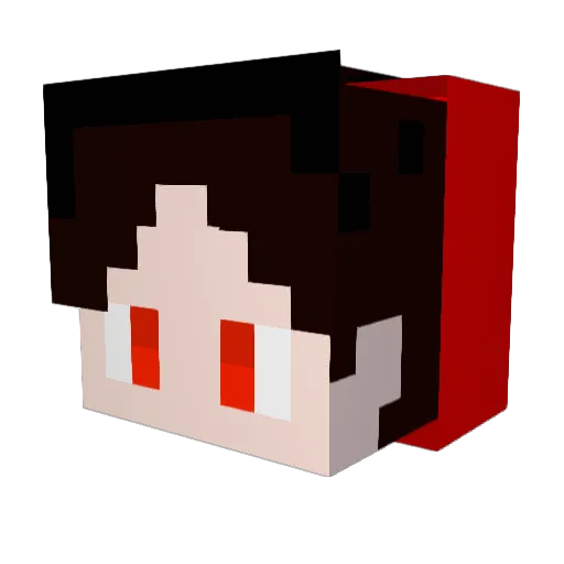 Mico3510 Minecraft avatar head, 3D render