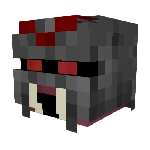 Micra04 Minecraft avatar head, 3D render