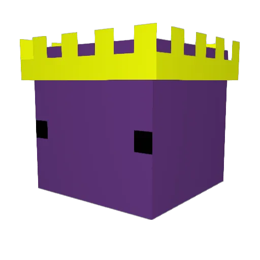 Micrase1907 Minecraft avatar head, 3D render