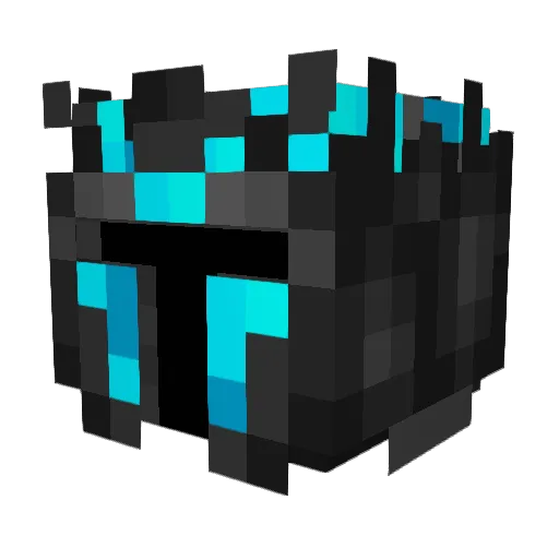 Micro4Skiin Minecraft avatar head, 3D render