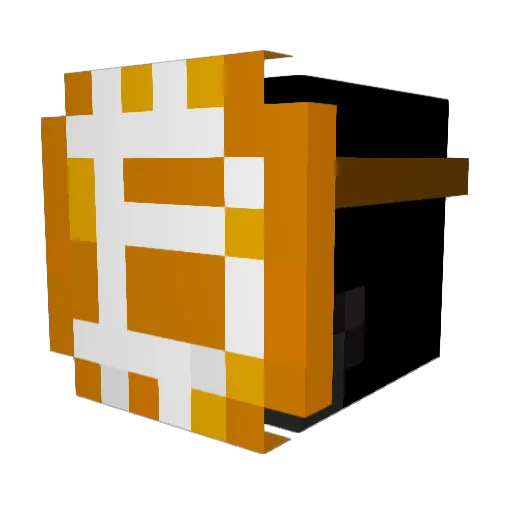 MicroSIP Minecraft avatar head, 3D render