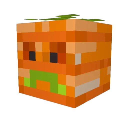 MicrobioIogy Minecraft avatar head, 3D render