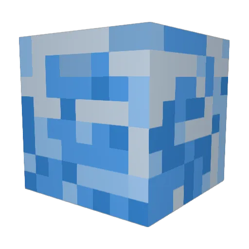 Microchippro Minecraft avatar head, 3D render