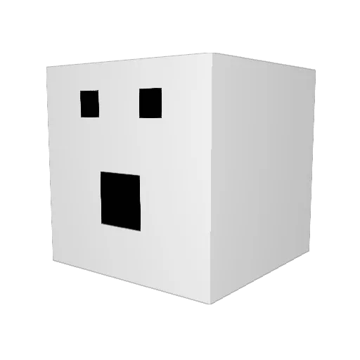 MicrowaveBacon69 Minecraft avatar head, 3D render
