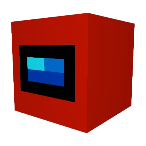 Micthechick Minecraft avatar head, 3D render