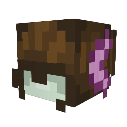 MidMilky Minecraft avatar head, 3D render