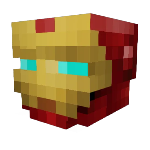 Mid_Boss0723 Minecraft avatar head, 3D render