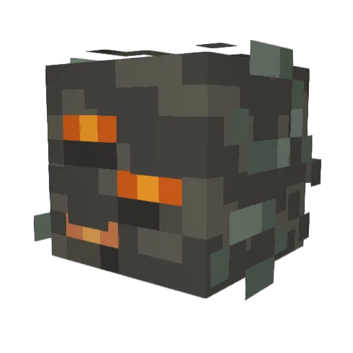 Mid_Dipper Minecraft avatar head, 3D render