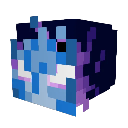 MiddleNameGuy Minecraft avatar head, 3D render