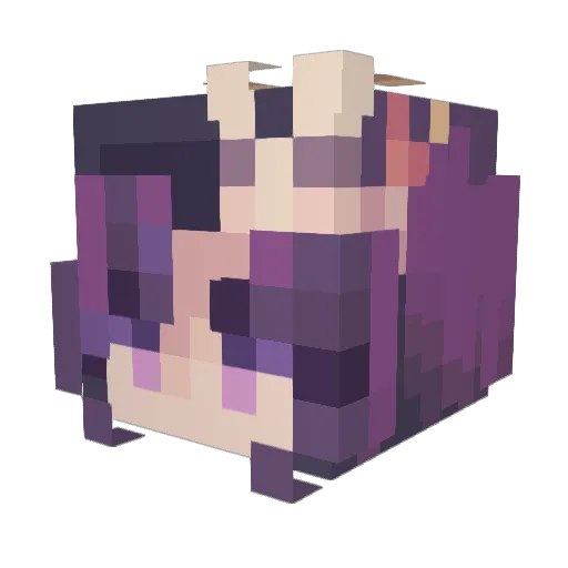 Middy3808 Minecraft avatar head, 3D render