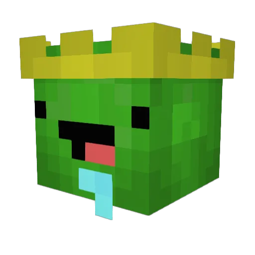 MidfountainPvP Minecraft avatar head, 3D render