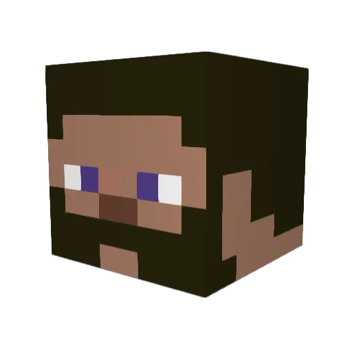 Midgard91 Minecraft avatar head, 3D render