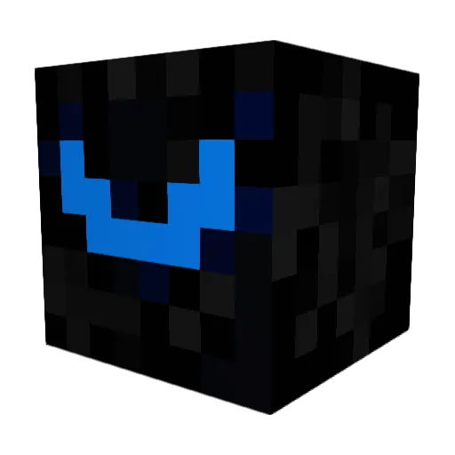 MidgetDew Minecraft avatar head, 3D render