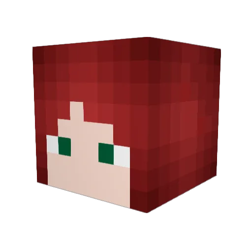 Midgetkenpper69 Minecraft avatar head, 3D render