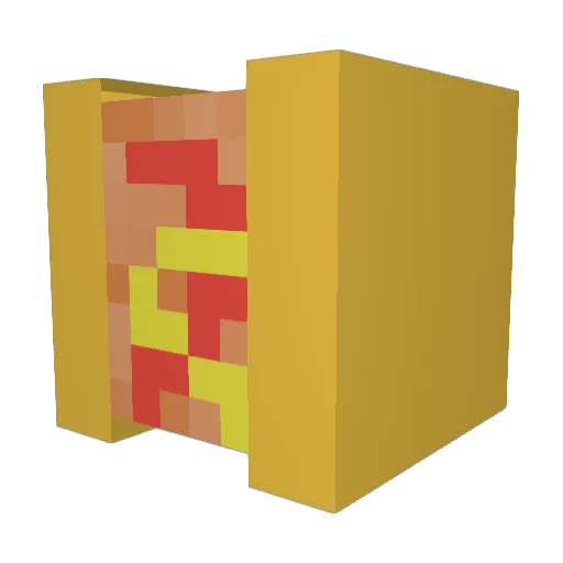 Midgetwhoistall Minecraft avatar head, 3D render