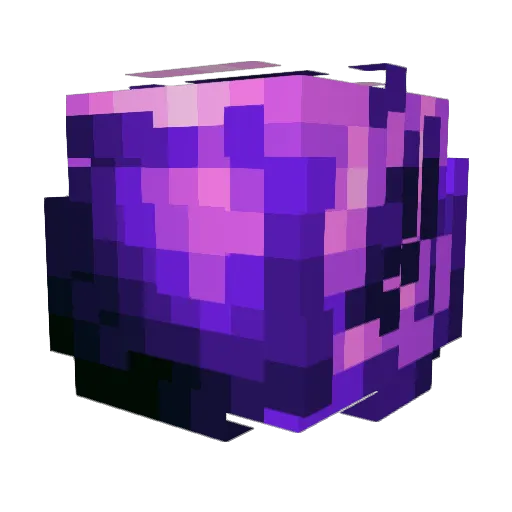 Midnight0rbit Minecraft avatar head, 3D render