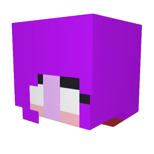 Midnight2000 Minecraft avatar head, 3D render